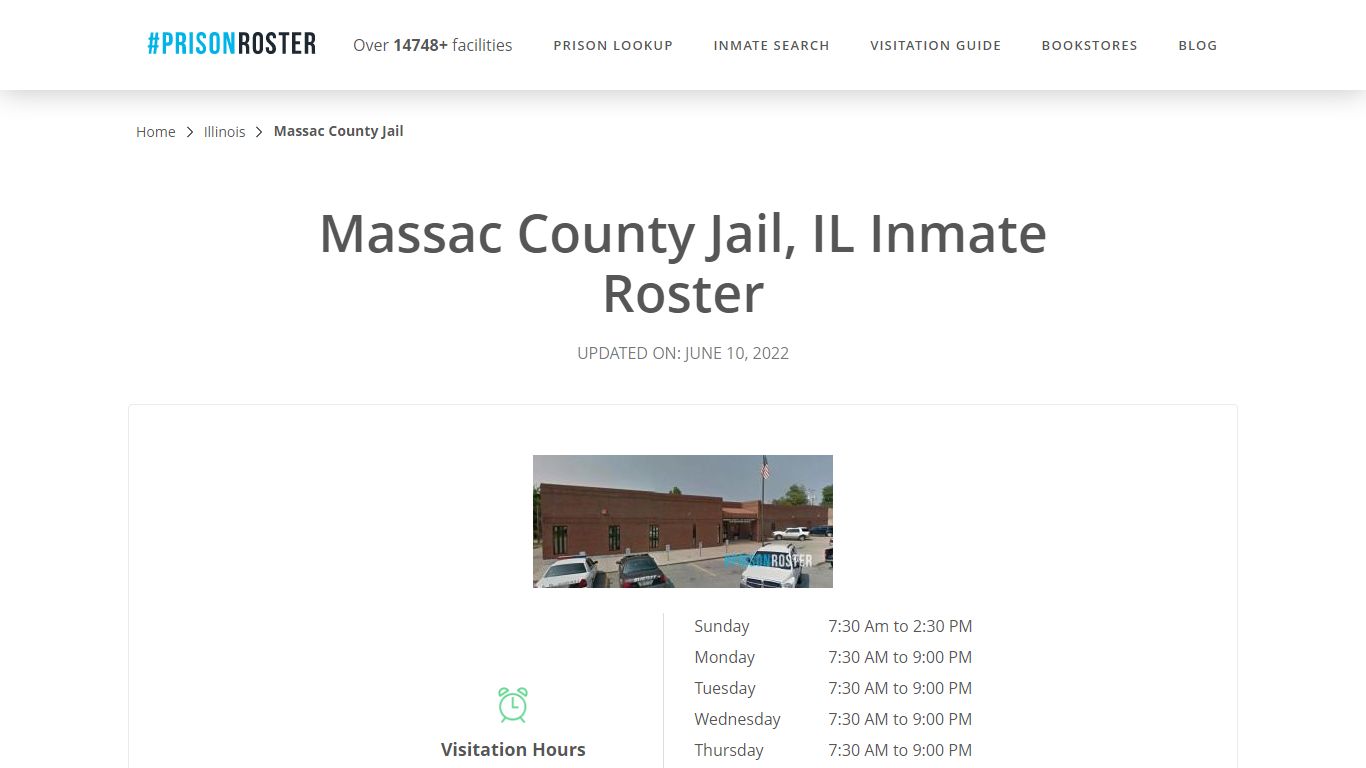 Massac County Jail, IL Inmate Roster - Prisonroster